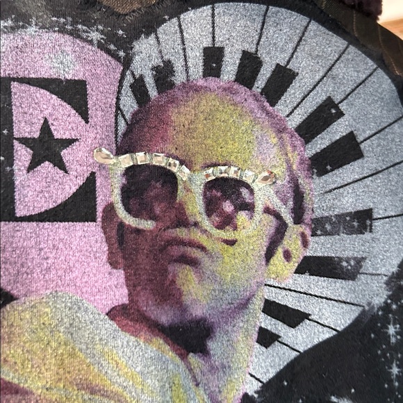 Handcrafted ELTON JOHN coat - Picture 5 of 9